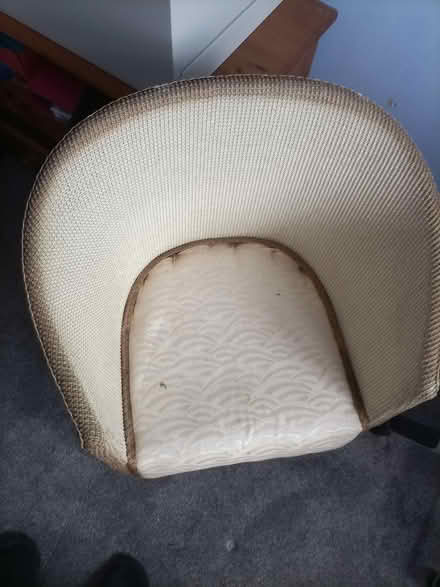 Photo of free Basket weave chair (Rhayader LD6) #1
