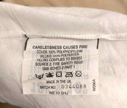 Photo of free 2 cushions 18" square (Lower Crumpsall M8) #2