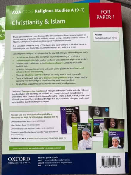 Photo of free AQA GCSE Religious Studies books (Sanderstead) #2