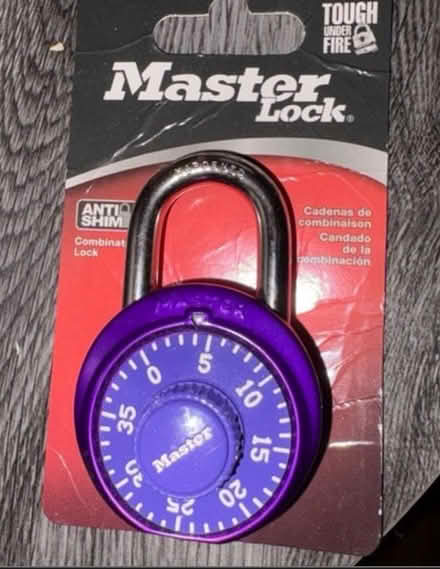 Photo of free LOCKED MasterLock (108 and Broadway) #1