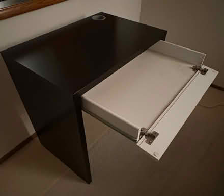 Photo of free Modern Black Desk (Redwood City) #2