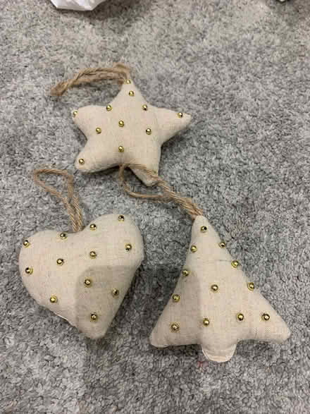 Photo of free 3 cloth tree decorations (Emsworth) #1