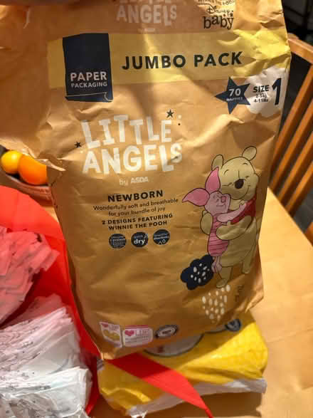 Photo of free Size 1 nappies (Erith DA8 Bexley) #2
