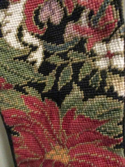 Photo of free needlepoint Christmas stocking (North Cambridge) #2
