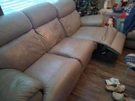 Photo of free three & two-piece couch recliner (Ballybrack bun laoghaire) #2