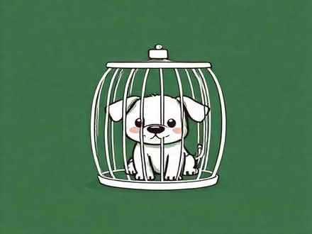Photo of Cage/pen for a puppy (Caldecott OX14) #1