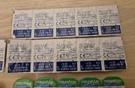 Photo of free Unused disposable contact lenses (Sharrow S11) #2