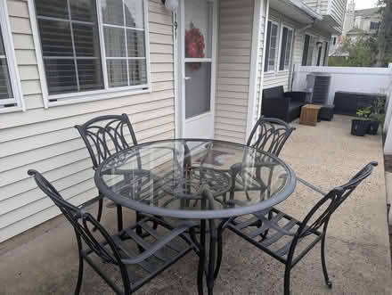 Photo of free Patio table and chairs (Bedminster, NJ) #1