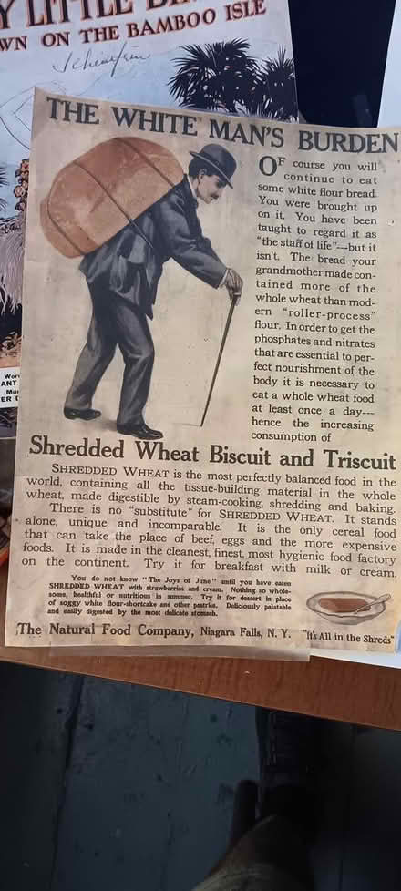 Photo of free bread ad repro (melrose) #1