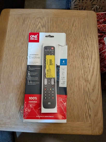 Photo of free One 4 All Evolve Remote (Irthlingborough NN9) #1