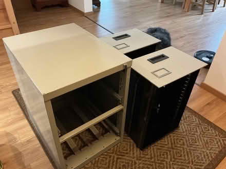 Photo of free 2 drawers metal filing cabinet (Dalbeattie DG5) #2