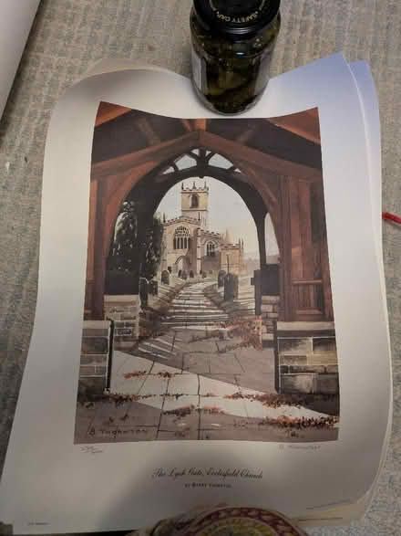 Photo of free Artwork posters, church, paintbrushes, parliament men (Heaton) #1