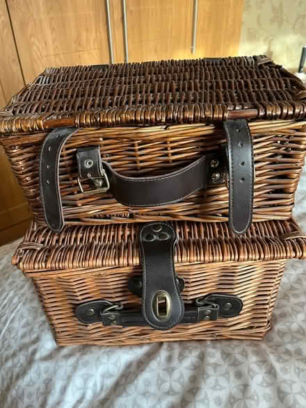 Photo of free Pair of hamper style baskets (Coney Hall BR4) #1