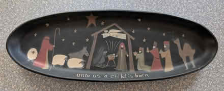 Photo of free tray with Nativity scene (North Cambridge) #1