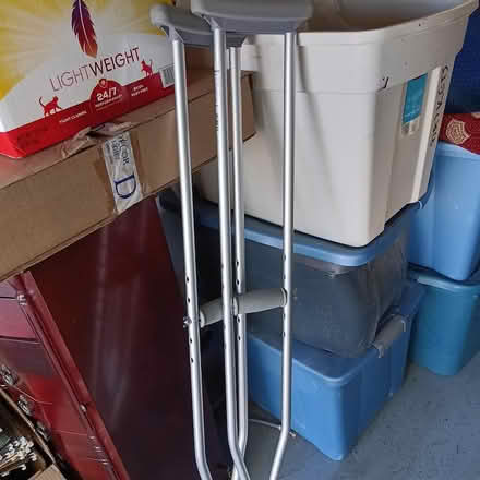 Photo of free Adjustable crutches (Centennial hills) #1