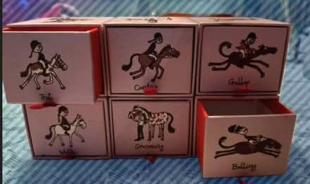 Photo of free Trinket boxes - horse motifs (Bretlands KT16) #1