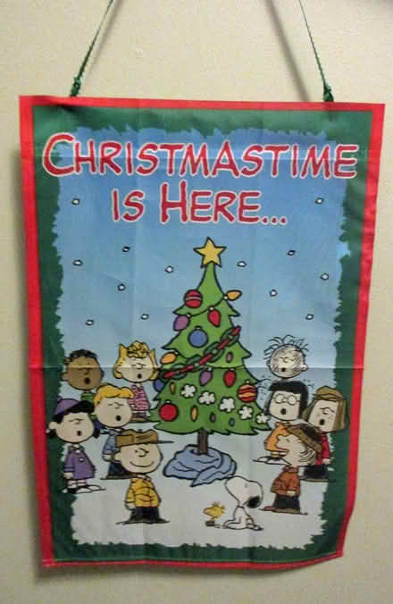 Photo of free Charlie Brown Christmas banner (North Cambridge) #1