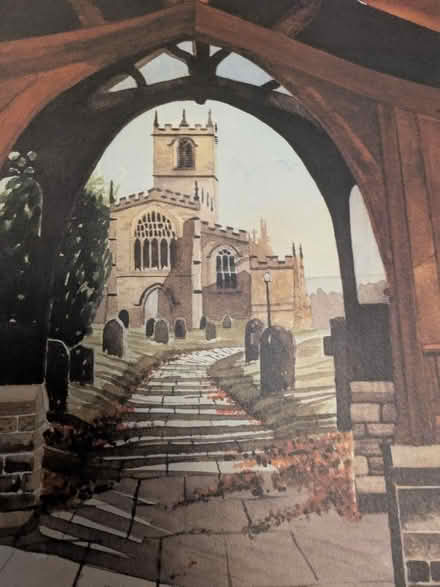 Photo of free Artwork posters, church, paintbrushes, parliament men (Heaton) #3