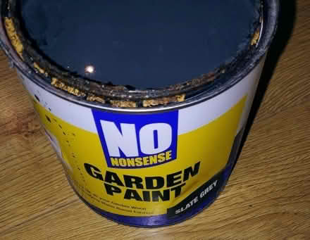 Photo of free Black garden paint (south Harlow) #1