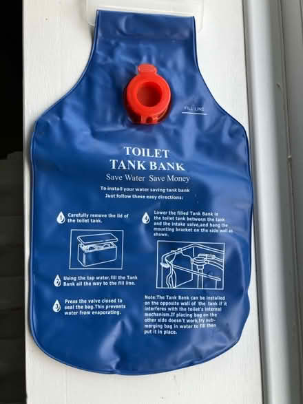 Photo of free Water saving Toilet Tank Bag (Hazel Grove SK7) #1