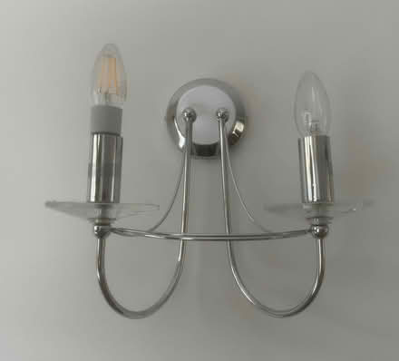 Photo of free Chrome ceiling light and 2x wall lights (Totley S17) #2