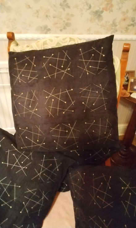 Photo of free Four black cushions (Barford CV35) #2