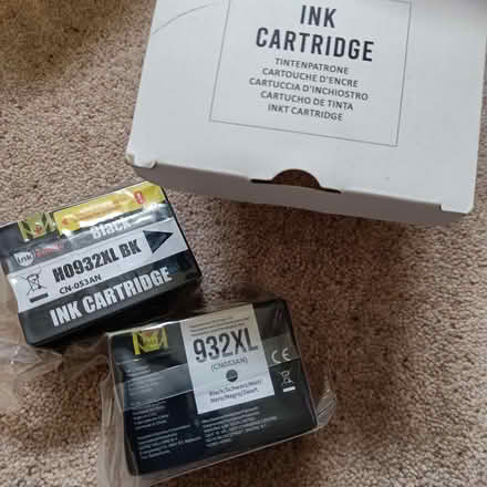 Photo of free 2 black ink cartridges (Central HORSHAM) #1