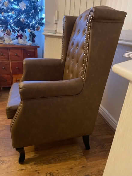 Photo of free Leather look chair (NG5 Basford) #2