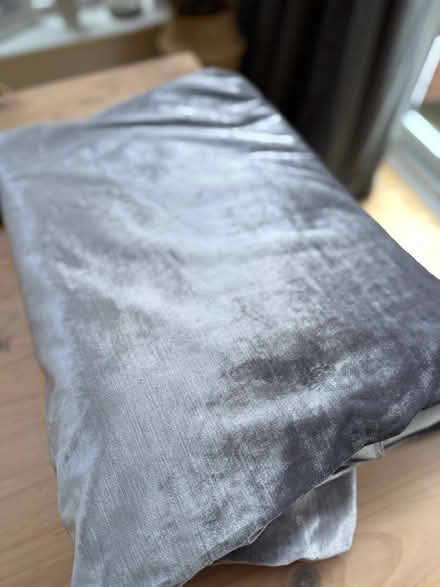 Photo of free Pewter velvet curtains (Kidlington/Bicester area) #3