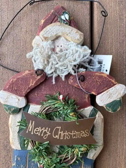 Photo of free Wooden Hanging Christmas Decor (West Medford / Winchester line) #2