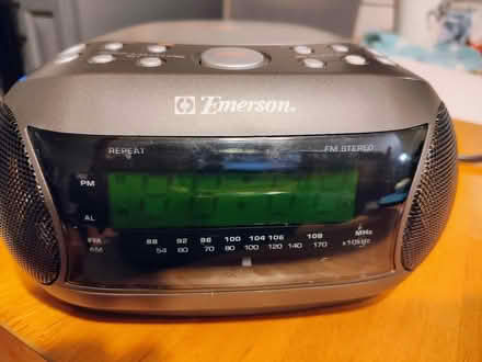 Photo of free CD clock radio (Cupertino City Hall) #1