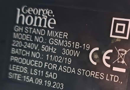 Photo of free Asda food mixer on stand (Whickham NE16) #2