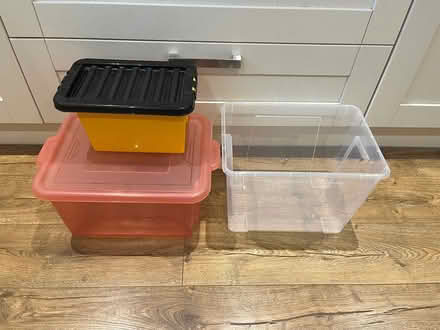Photo of free Storage Boxes (Wickford, Shotgate.) #1