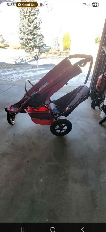 Photo of free Ted & Phil Double Joggers Stroller (Near Crestline Park) #3