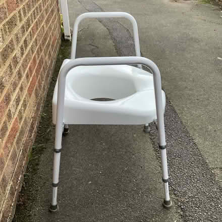 Photo of free Raised toilet seat with frame (Worlds End Burgess Hill) #3