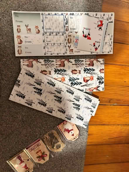 Photo of free Wrapping paper etc (Langdon) #1