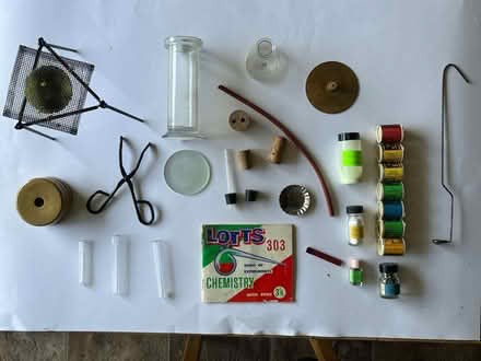 Photo of free Chemistry set components (Barnard's Green WR14) #1