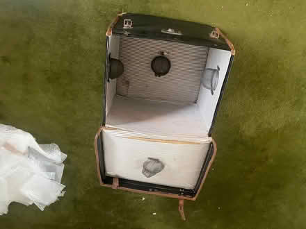 Photo of free Victorian leather hat box (Iffley Road OX4) #2