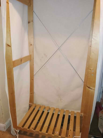 Photo of free Pine open wardrobe (Welling DA7) #2