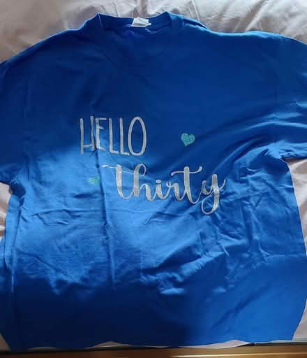 Photo of free Hello 30 xl tshirt (St Albans Jersey Farm AL4) #1