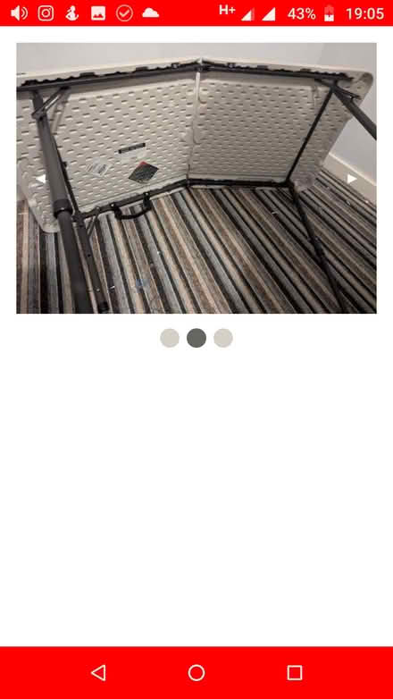 Photo of Foldable table (Birmingham City Centre B4) #2