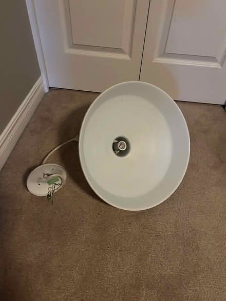 Photo of free White kitchen light (Riverside/Hunt Club) #1