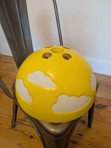 Photo of free Yellow kids lampshade with cloud design (Portslade by Sea BN3) #2