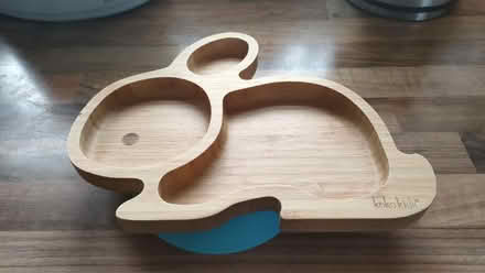 Photo of free Four bamboo baby bowls with spoons (Cliffsend CT12) #1