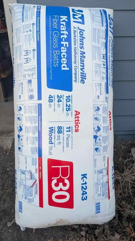 Photo of free attic insulation (Barnum West) #1