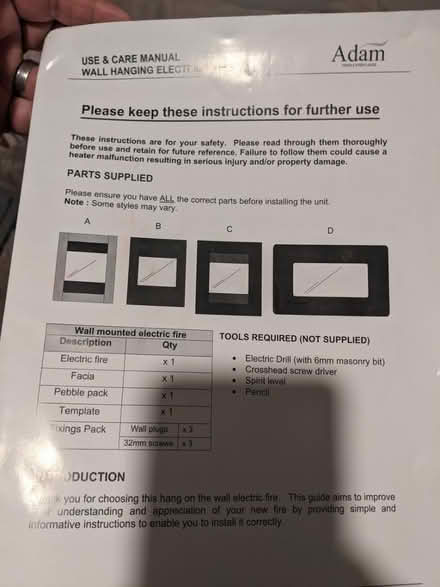 Photo of free Decorative electric fireplace small (Tingley, Leeds/wakey WF3) #2