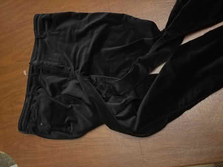 Photo of free Ladies black velvet pants (Fourth plain and 86th ave) #1