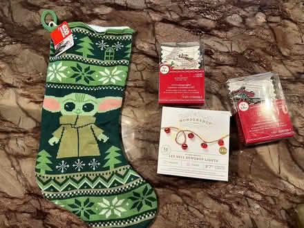 Photo of free Yoda Christmas stocking & lights (Hollenbeck and Remington) #1