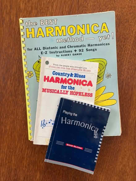 Photo of free Harmonica instruction books (South Evanston) #1