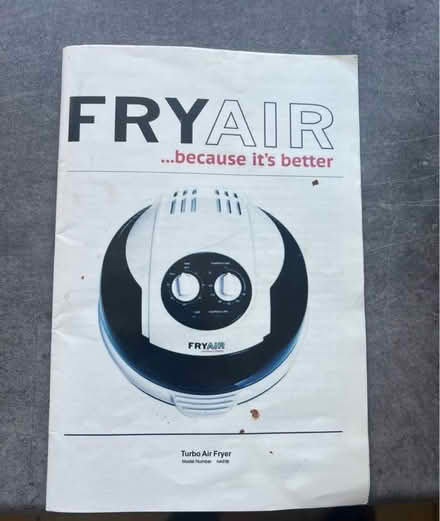 Photo of free Air fryer (Cholsey) #4